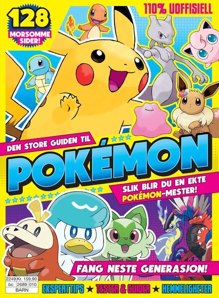 Pokemon Norge – november 2022 Cover