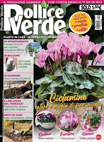 Pollice Verde – gennaio 2023 Cover