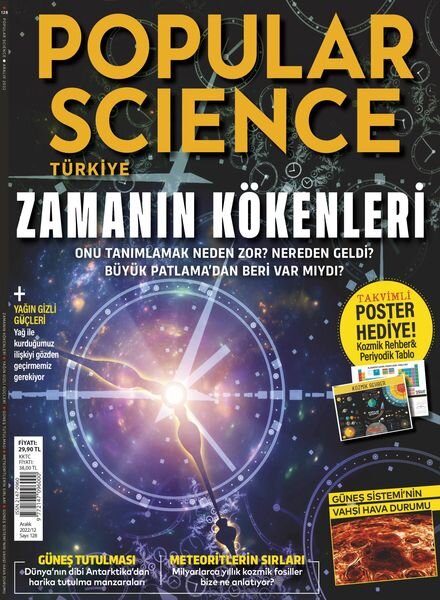 Popular Science Turkey – Aralik 2022 Cover