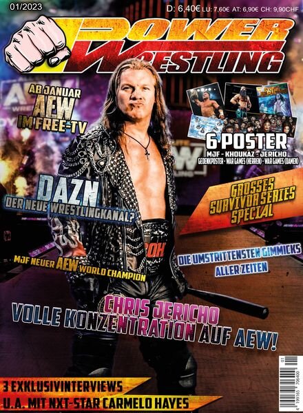 Power-Wrestling – Dezember 2022 Cover