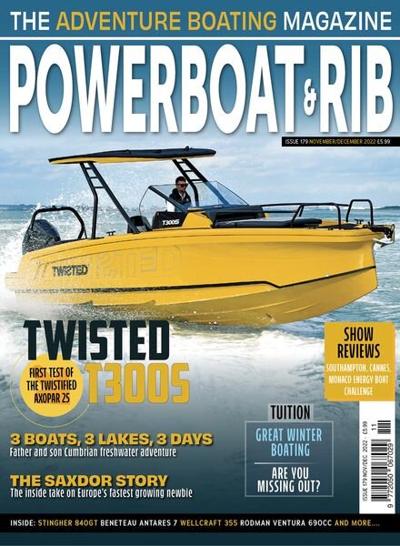 Powerboat & RIB – November 2022 Cover