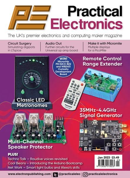 Practical Electronics – January 2023 Cover