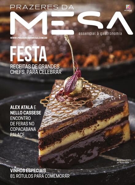 Prazeres da Mesa – novembro 2022 Cover
