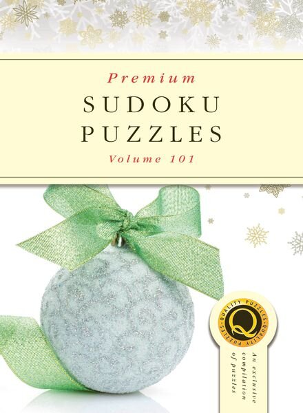 Premium Sudoku – December 2022 Cover