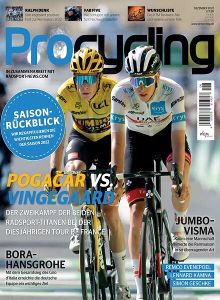 Procycling – 25 November 2022 Cover