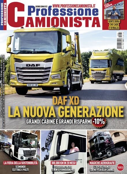 Professione Camionista – Dicembre 2022 – Gennaio 2023 Cover