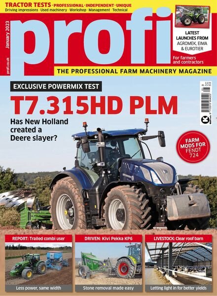 Profi International – January 2023 Cover