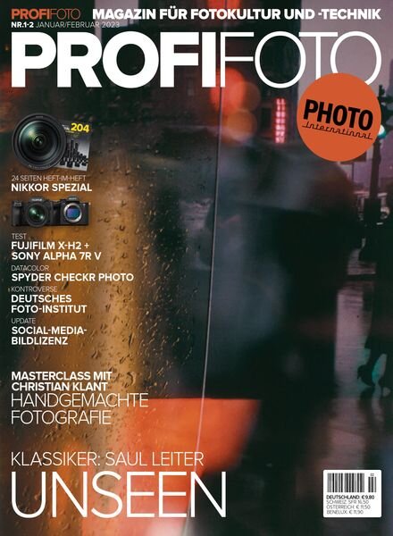 ProfiFoto Magazin – Januar 2023 Cover