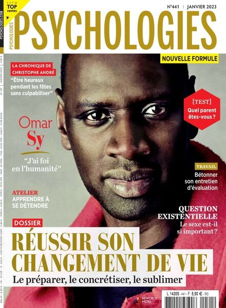 Psychologies France – Janvier 2023 Cover