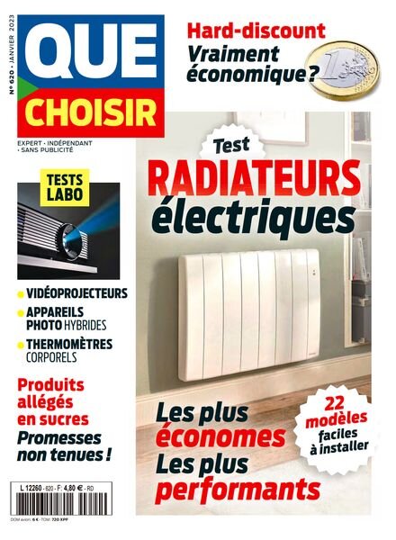 Que Choisir – Janvier 2023 Cover