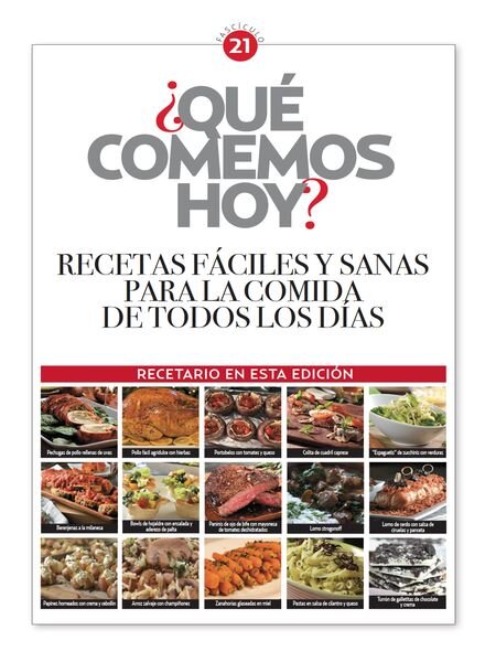 Que comemos hoy – 15 noviembre 2022 Cover