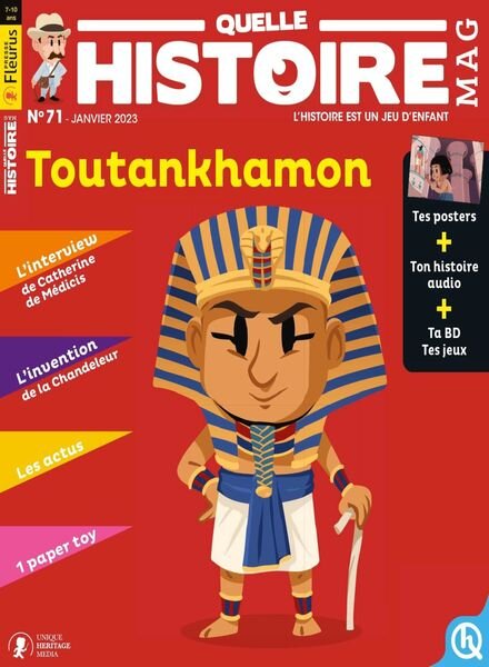 Quelle Histoire – 01 decembre 2022 Cover