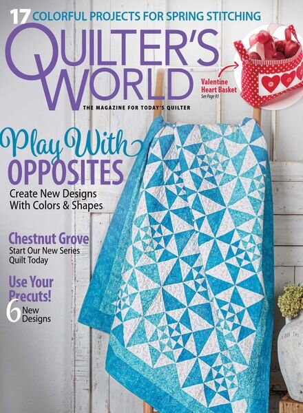 Quilter’s World – Spring 2023 Cover