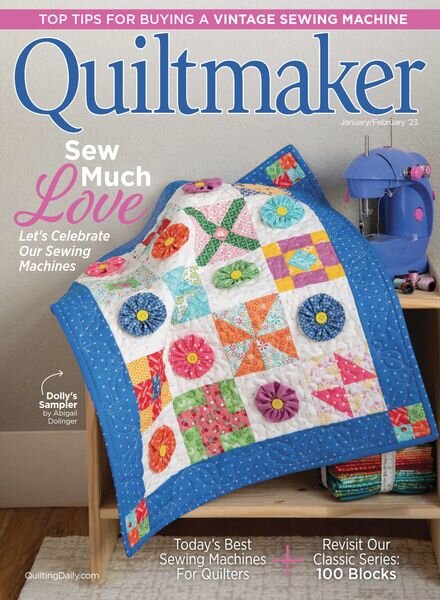Quiltmaker – January 2023 Cover