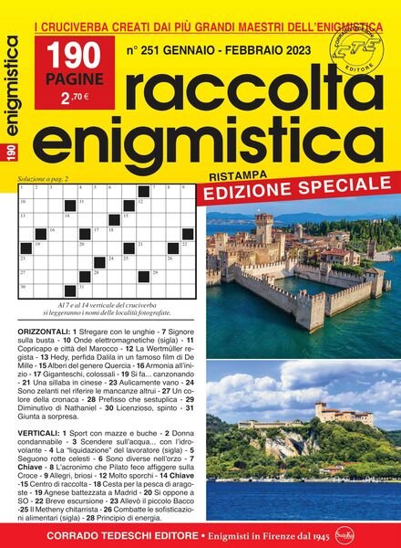 Raccolta Enigmistica – gennaio 2023 Cover