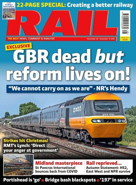 Rail – November 26 2022 Cover