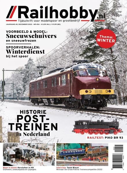 Railhobby – januari 2023 Cover
