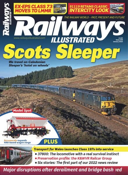 Railways Illustrated – January 2023 Cover