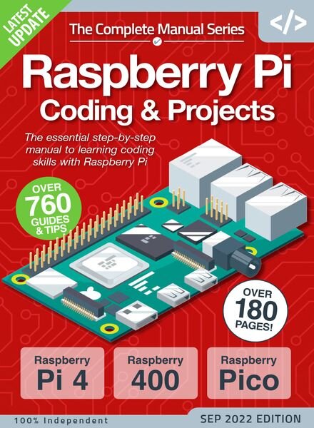 Raspberry Pi Coding & Projects – September 2022 Cover