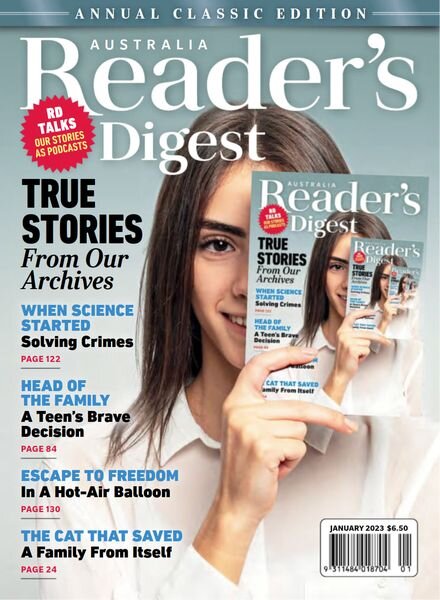 Reader’s Digest Australia & New Zealand – January 2023 Cover