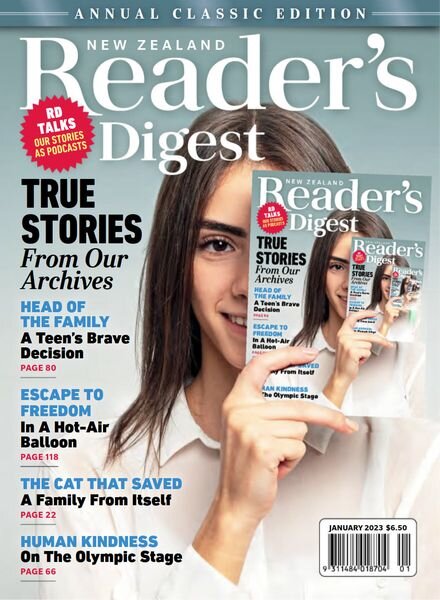 Reader’s Digest New Zealand – January 2023 Cover