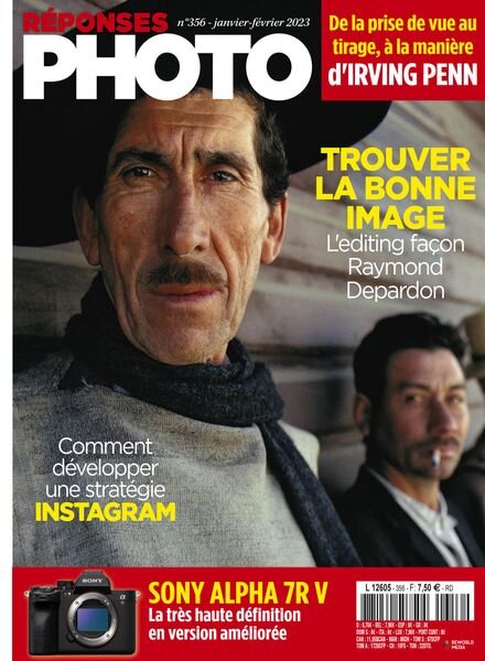 Reponses Photo – janvier 2023 Cover