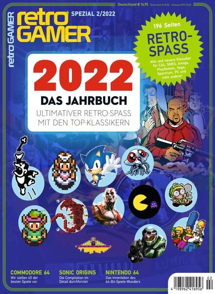 Retro Gamer Germany – Januar 2023 Cover