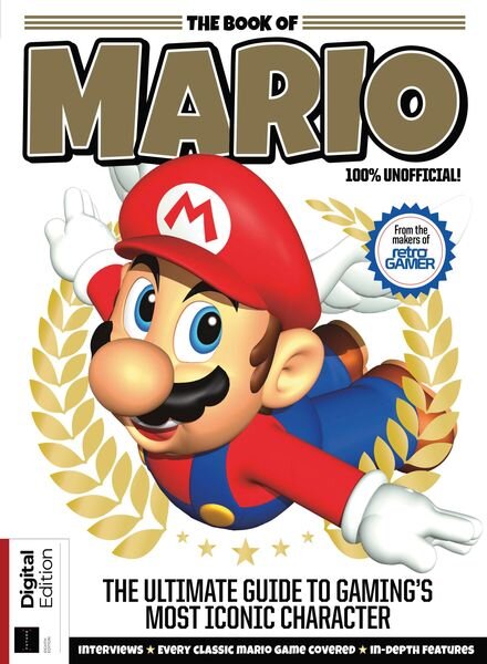 Retro Gamer The Book of Mario – November 2022 Cover