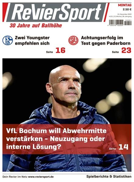 RevierSport – 19 Dezember 2022 Cover
