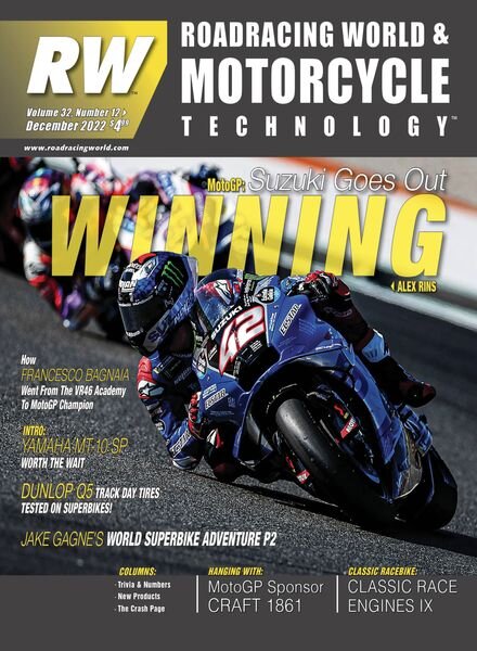 Roadracing World – December 2022 Cover