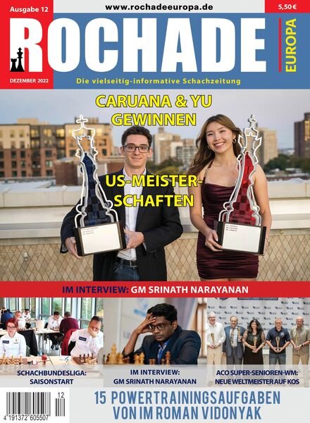 Rochade Europa – November 2022 Cover