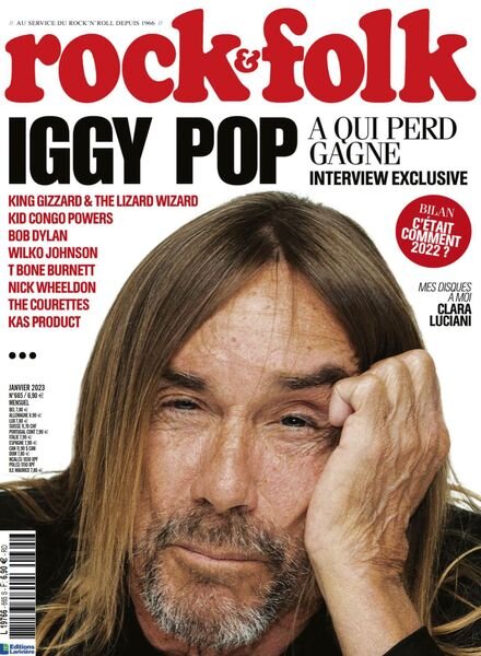 Rock & Folk – Janvier 2023 Cover