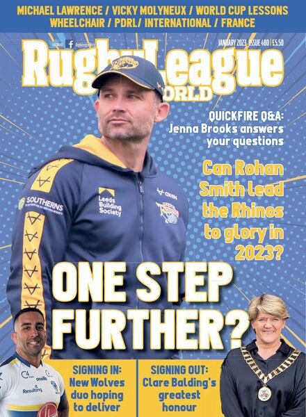 Rugby League World – Issue 480 – January 2023 Cover