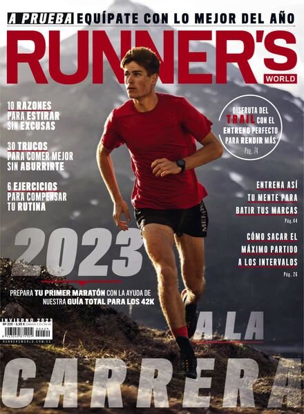 Runner’s World Espana – enero 2023 Cover