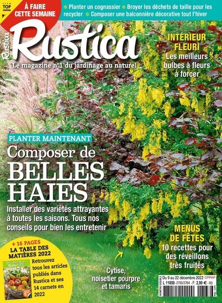 Rustica – 09 decembre 2022 Cover