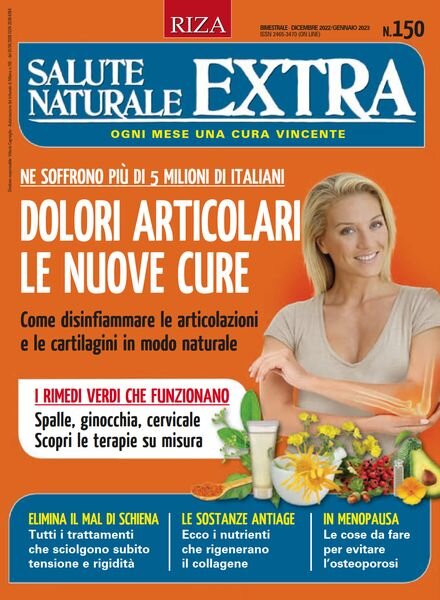 Salute Naturale Extra – Dicembre 2022 – Gennaio 2023 Cover