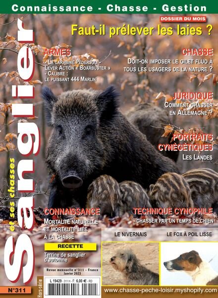 Sanglier et ses Chasses – Hors-Serie – Janvier 2023 Cover