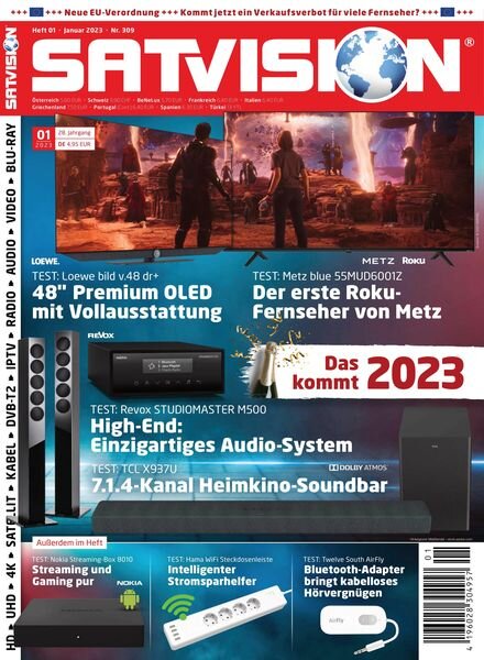 Satvision – Januar 2023 Cover