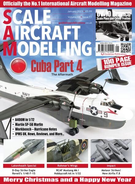 Scale Aircraft Modelling – January 2023 Cover