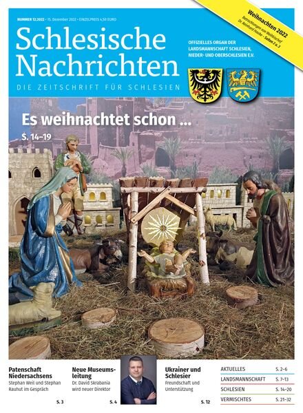 Schlesische Nachrichten – Nr 12 2022 Cover
