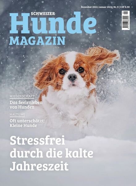 Schweizer Hunde Magazin – Dezember 2022 Cover