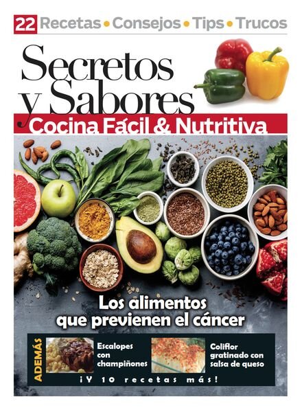 Secretos & Sabores – diciembre 2022 Cover