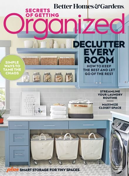 Secrets of Getting Organized – November 2022 Cover