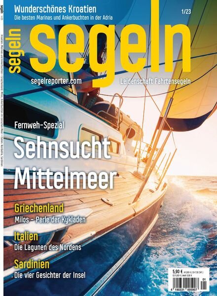 segeln – 12 Dezember 2022 Cover