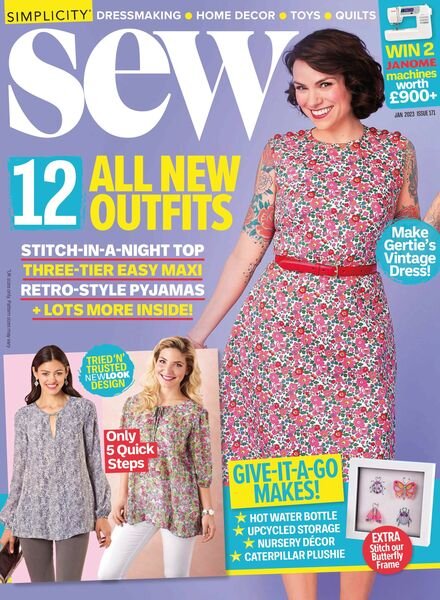 Sew – January 2023 Cover