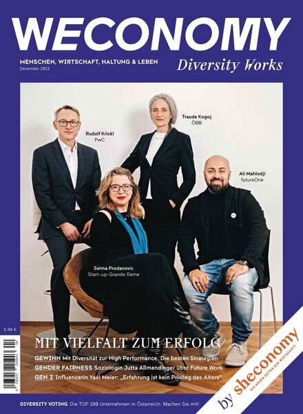 SHEconomy – Dezember 2022 Cover