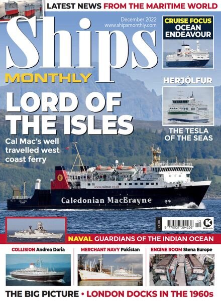 Ships Monthly – December 2022 Cover