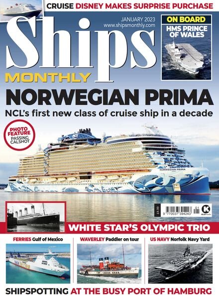 Ships Monthly – January 2023 Cover