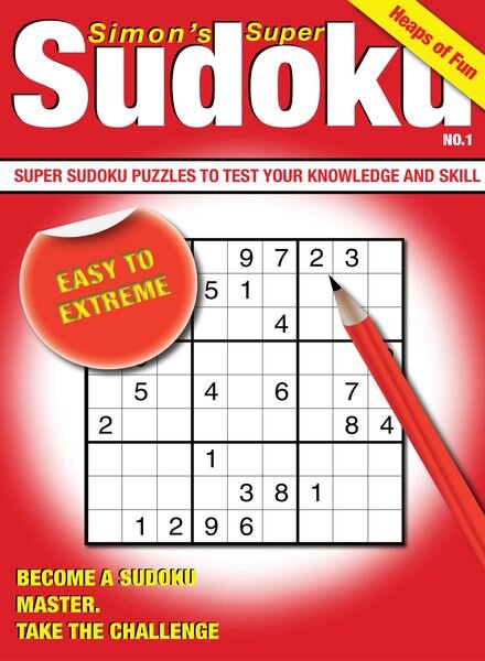 Simons Super Sudoku – 05 December 2022 Cover