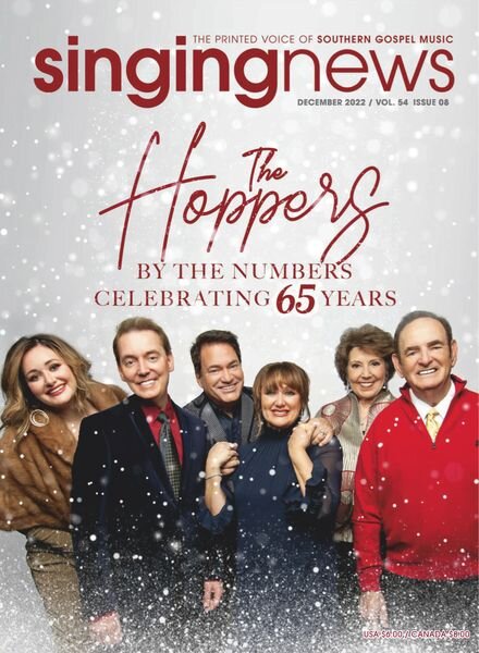 Singing News – December 2022 Cover